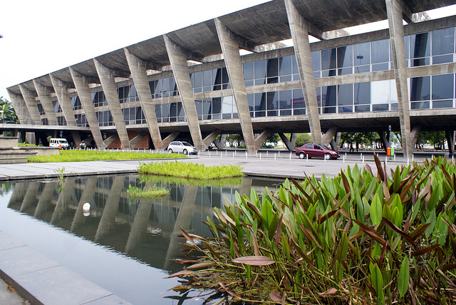 The Museum of Modern Art in Flamengo Park